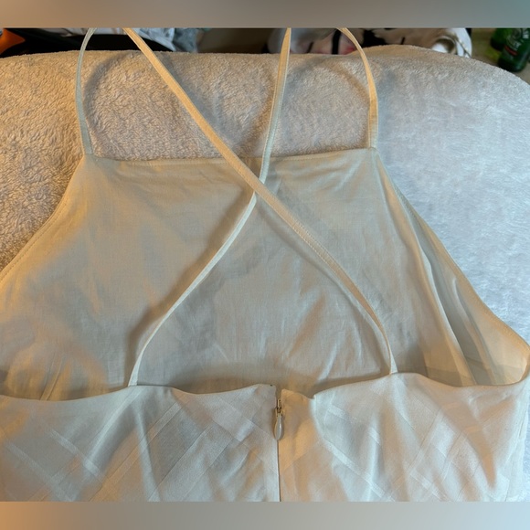 Theory Amalay Top in Sheer Plaid - Picture 6 of 10